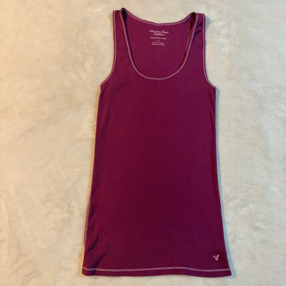 American Eagle Outfitters Purple Tank Top